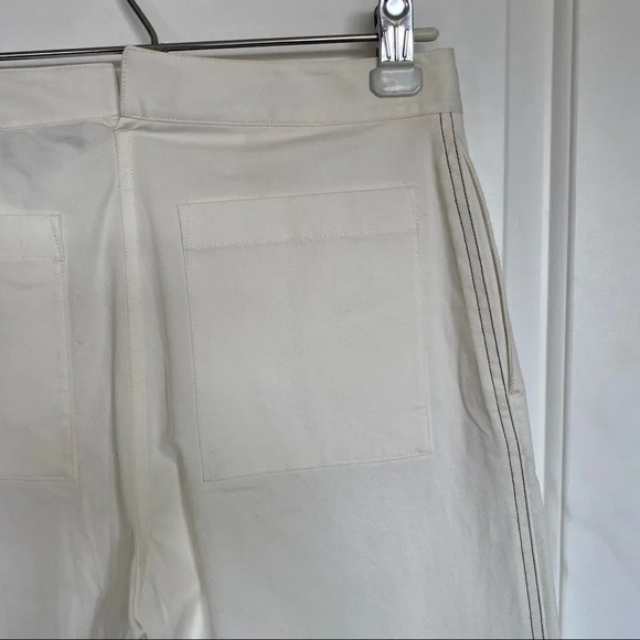 NEW Theory Tinley Twill Cropped Wide Leg Pants - Picture 16 of 16